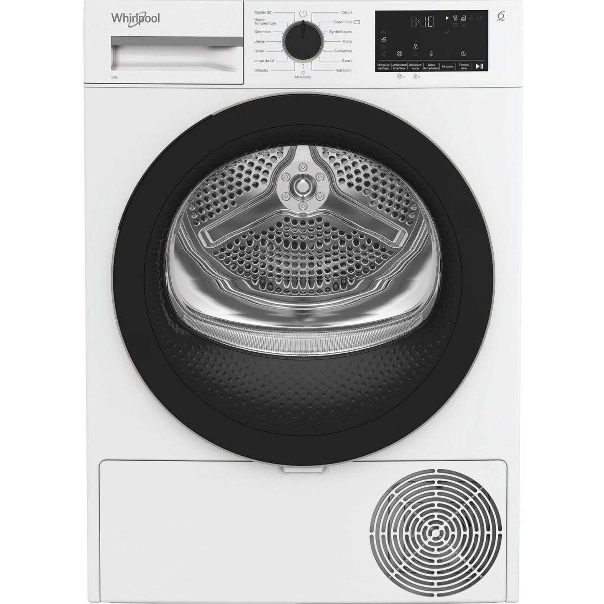 Whirlpool Sèche linge pompe à chaleur cwsd83mwbsfr