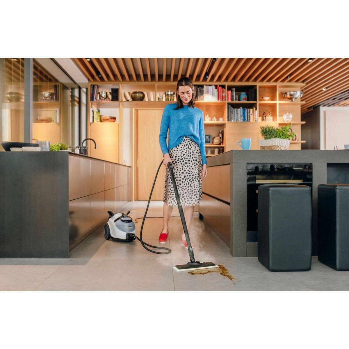 KARCHER Nettoyeur vapeur SC 5 Easy Fix white