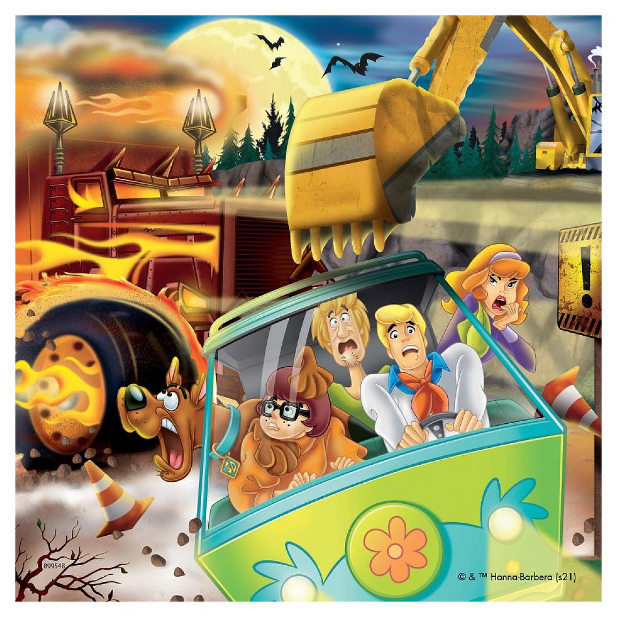 Voir la diapositive 4 : RAVENSBURGER Puzzles 3x49 pieces - les aventures de scooby-doo