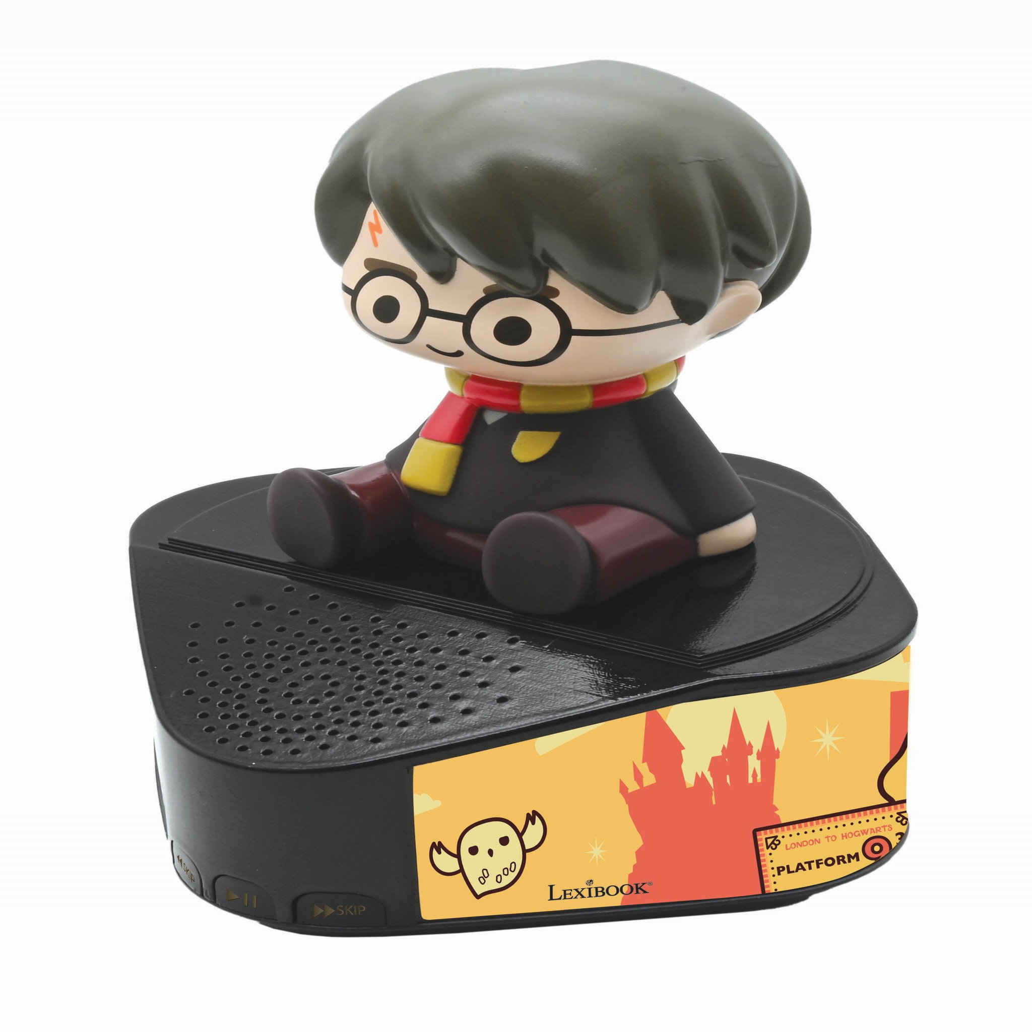 Voir la diapositive 4 : Lexibook Enceinte Bluetooth avec figurine lumineuse Harry Potter