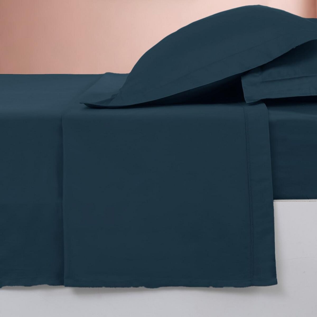 Sensei Maison Drap plat en percale de coton SOFT PERCALE