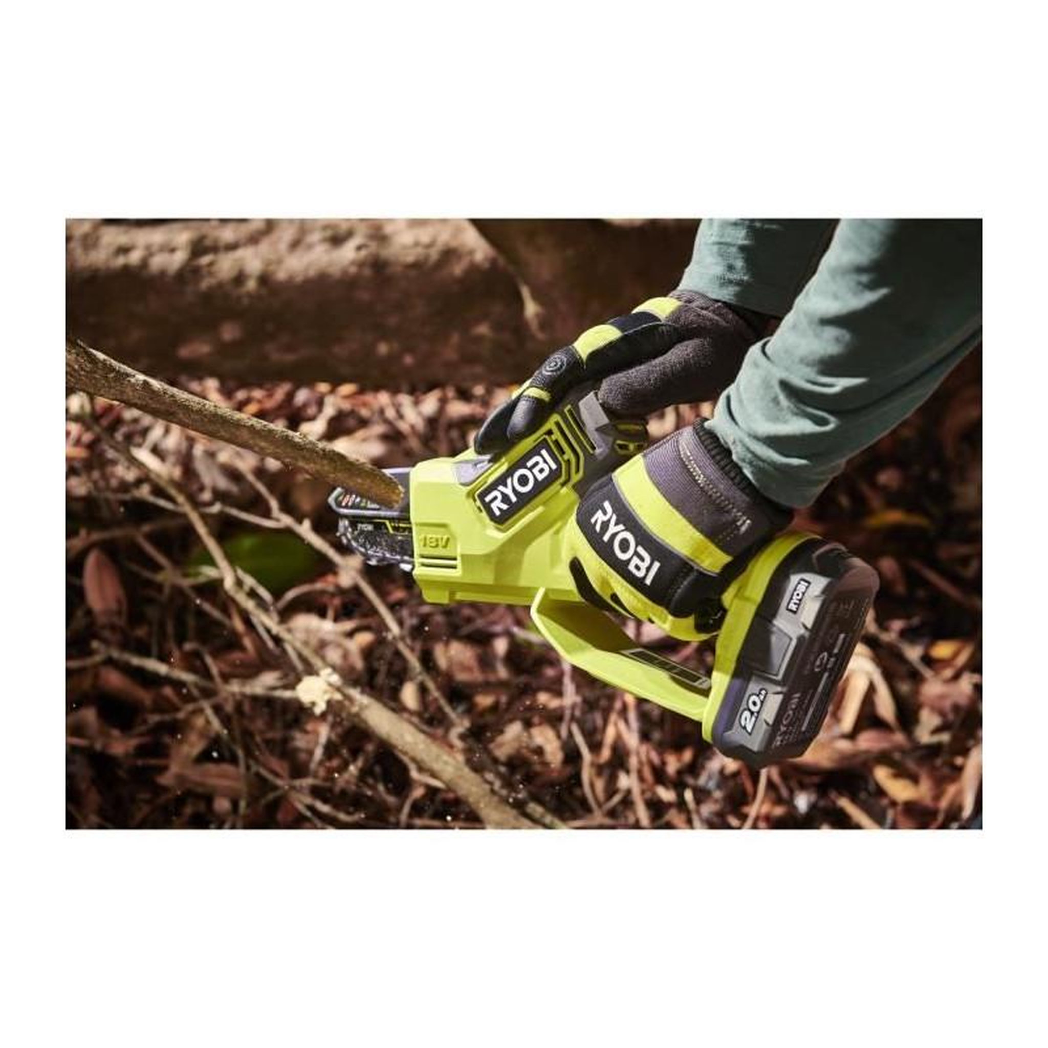 Voir la diapositive 2 : Ryobi Élagueur à main ryobi - ry18psx10a-0 - 18v one+ - sans batterie ni chargeur