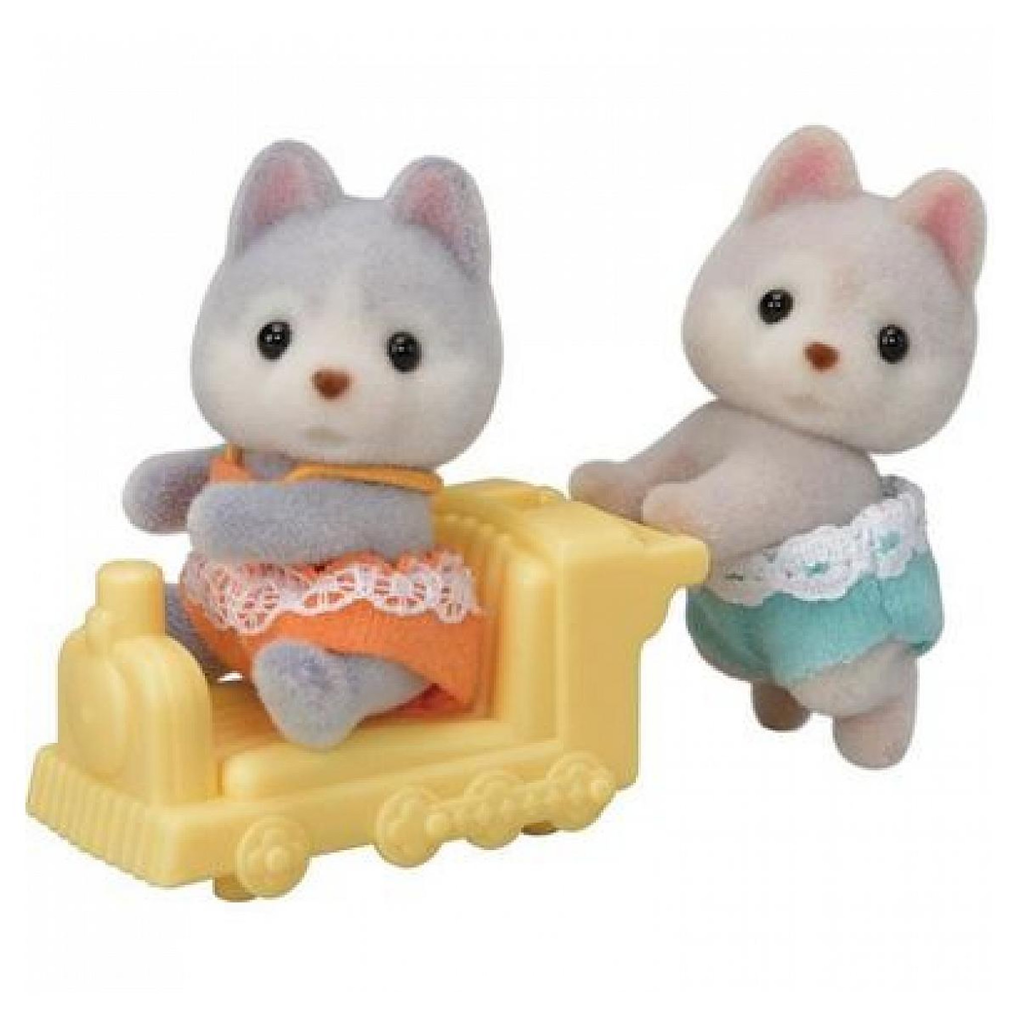 Voir la diapositive 2 : Sylvanian Families 5638  Les jumeaux husky