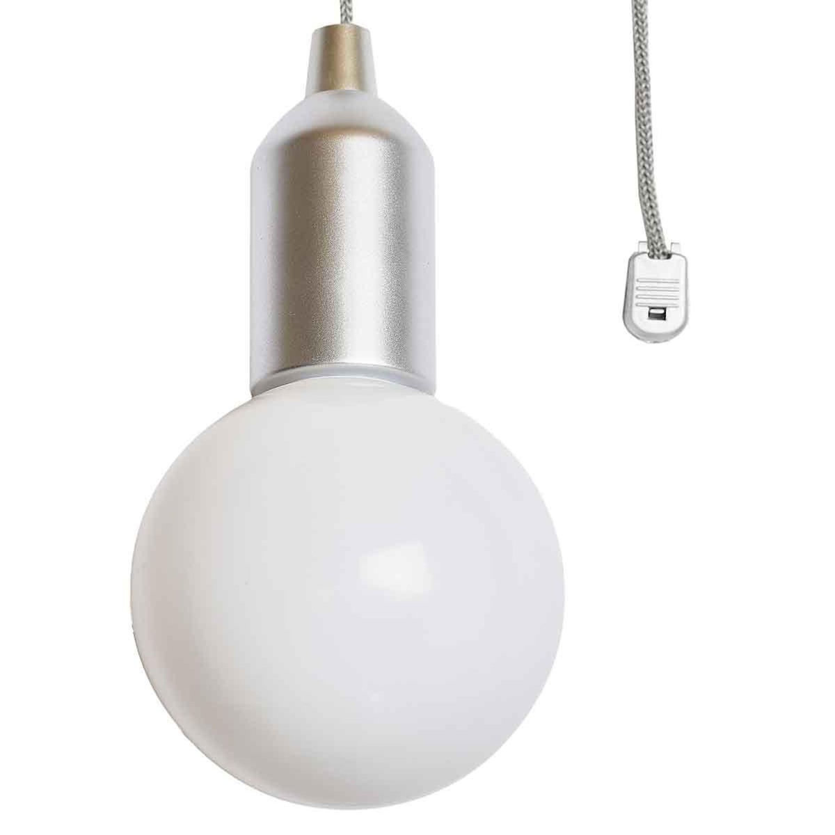 Paris Prix Lampe Suspension Led  Ampoule  110cm Argent