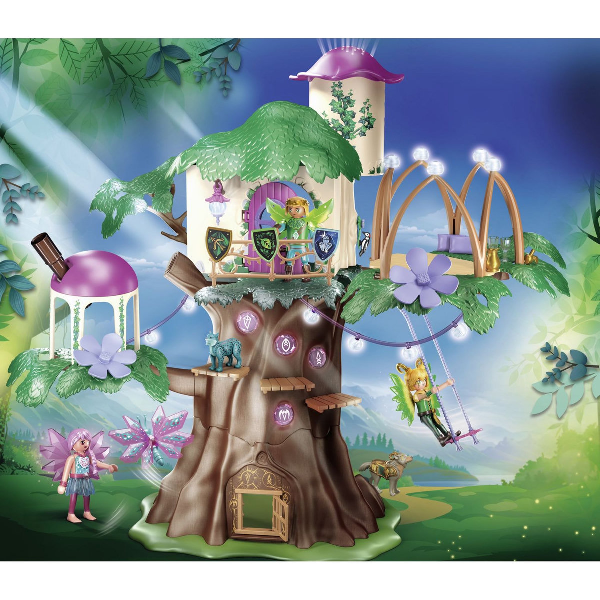 PLAYMOBIL 70799 AYUMA - Arbre magique des fées