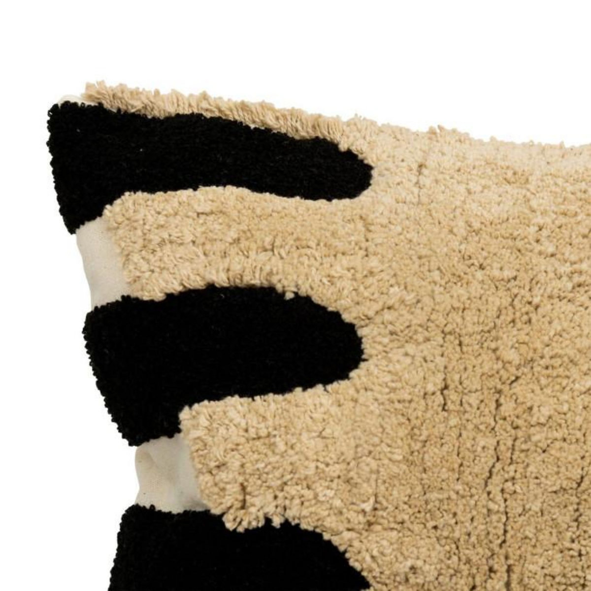 ATMOSPHERA Coussin Déco Tufté  Wavy Bliss  38x58cm Multicolore