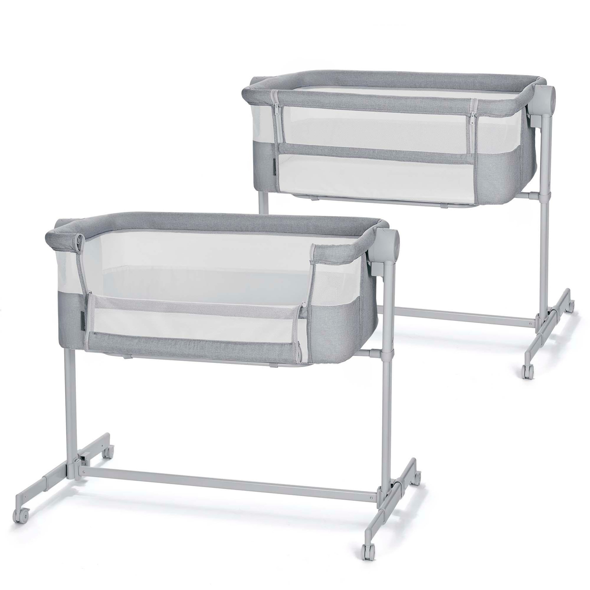 KINDERKRAFT Lit d'appoint 2 en 1 NESTE UP 2. Coloris disponibles : Gris, Beige