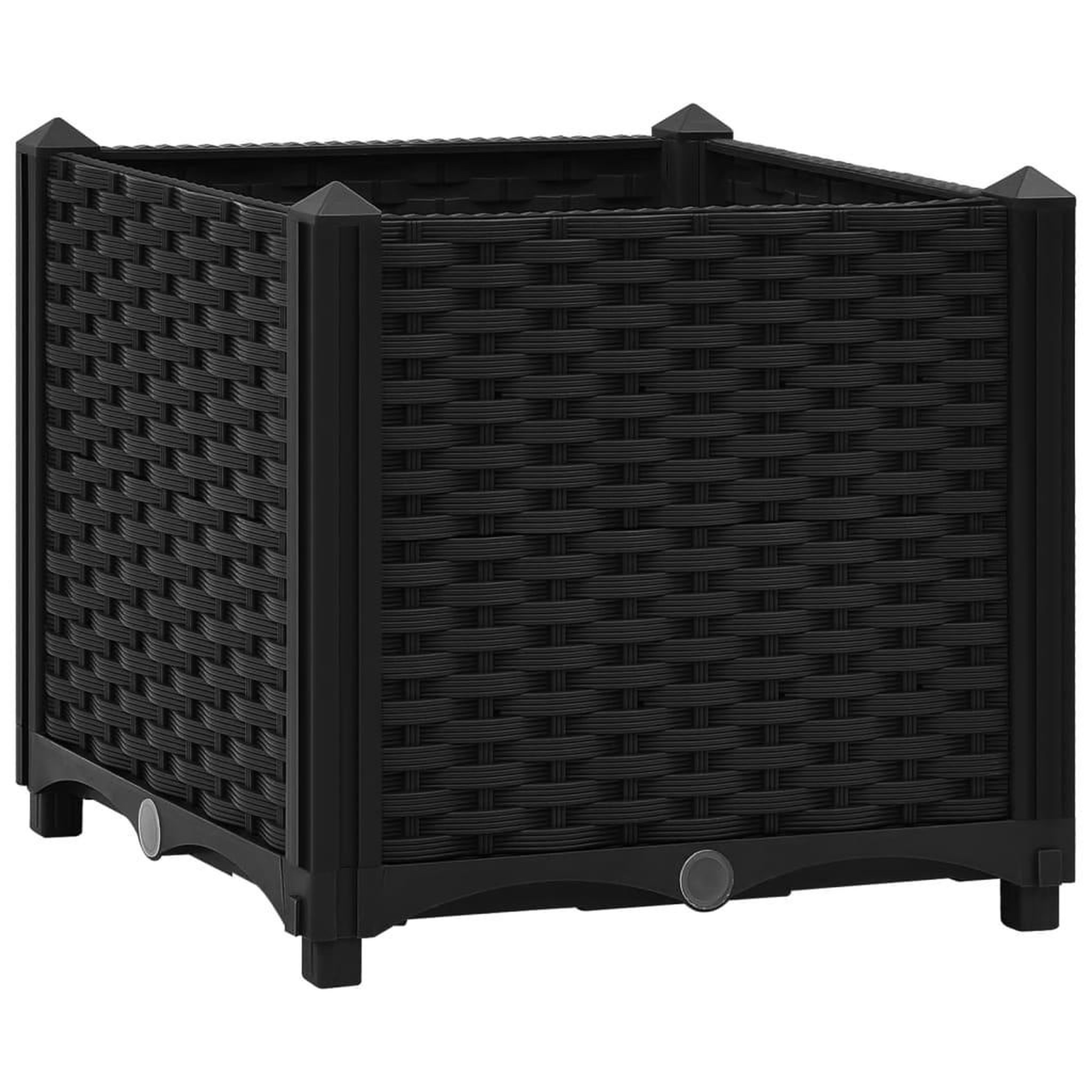Voir la diapositive 2 : VIDAXL Lit sureleve 40x40x38 cm Polypropylene