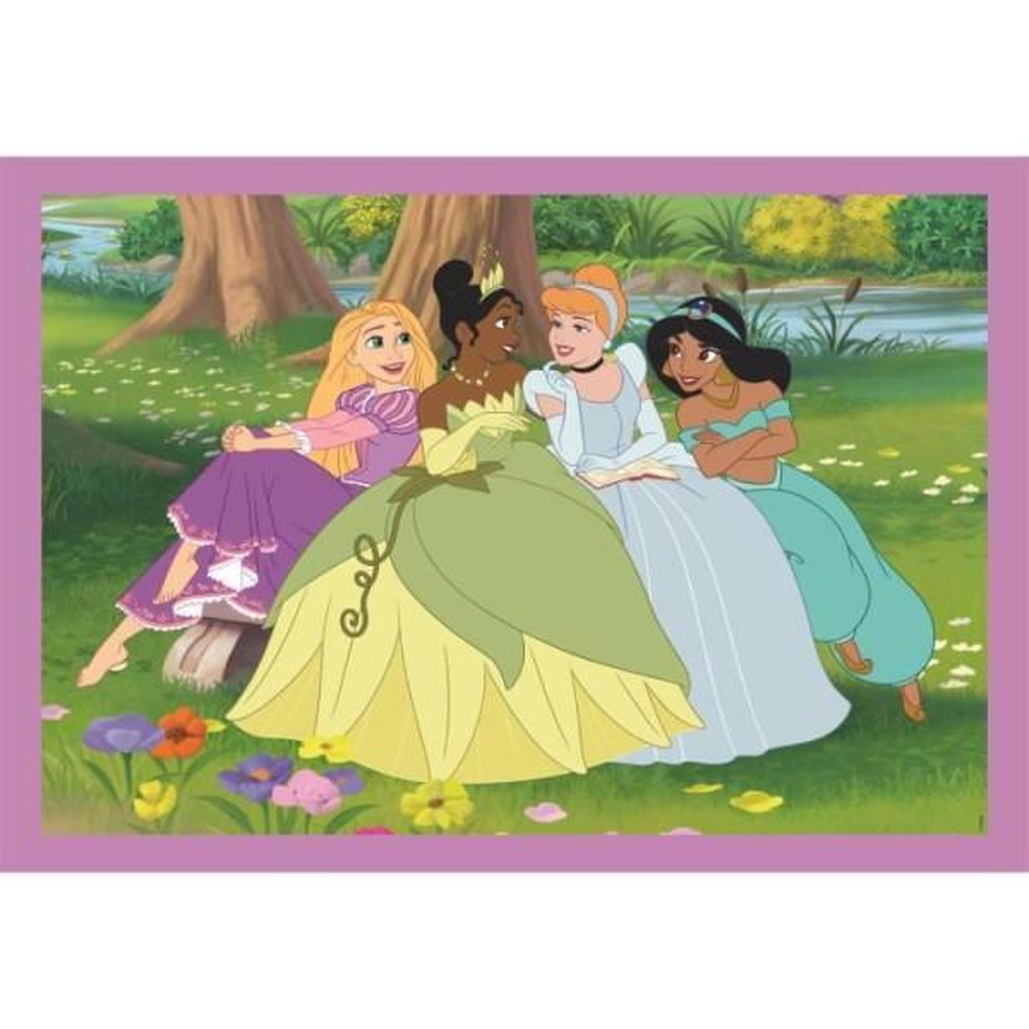 Voir la diapositive 2 : CLEMENTONI Puzzle enfant 4 en 1 – Disney Princess – Clementoni – Dès 4 ans