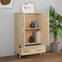 Voir la diapositive 3 : VIDAXL Buffet haut Chene sonoma 70x31x115 cm Bois d'ingenierie