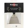 Voir la diapositive 2 : KRAMPOUZ Ustensile plancha spatule/2 boules inox AKN1