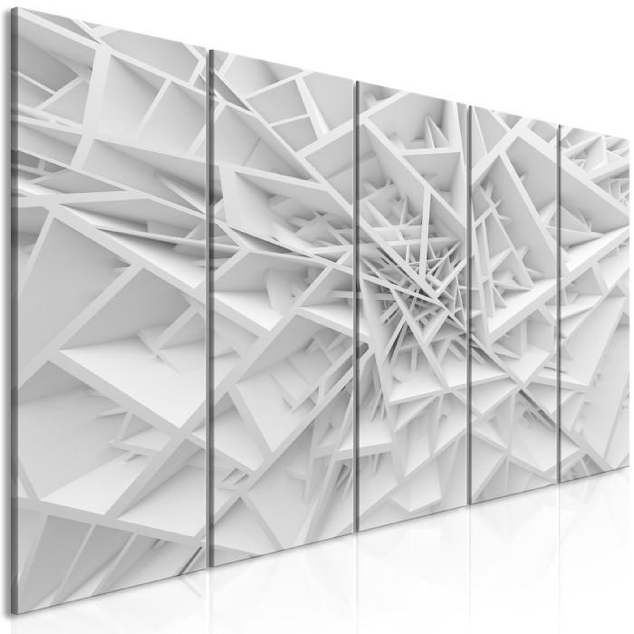 Paris Prix Tableau 5 Panneaux  Complicated Geometry Narrow. Coloris disponibles : Multicolore