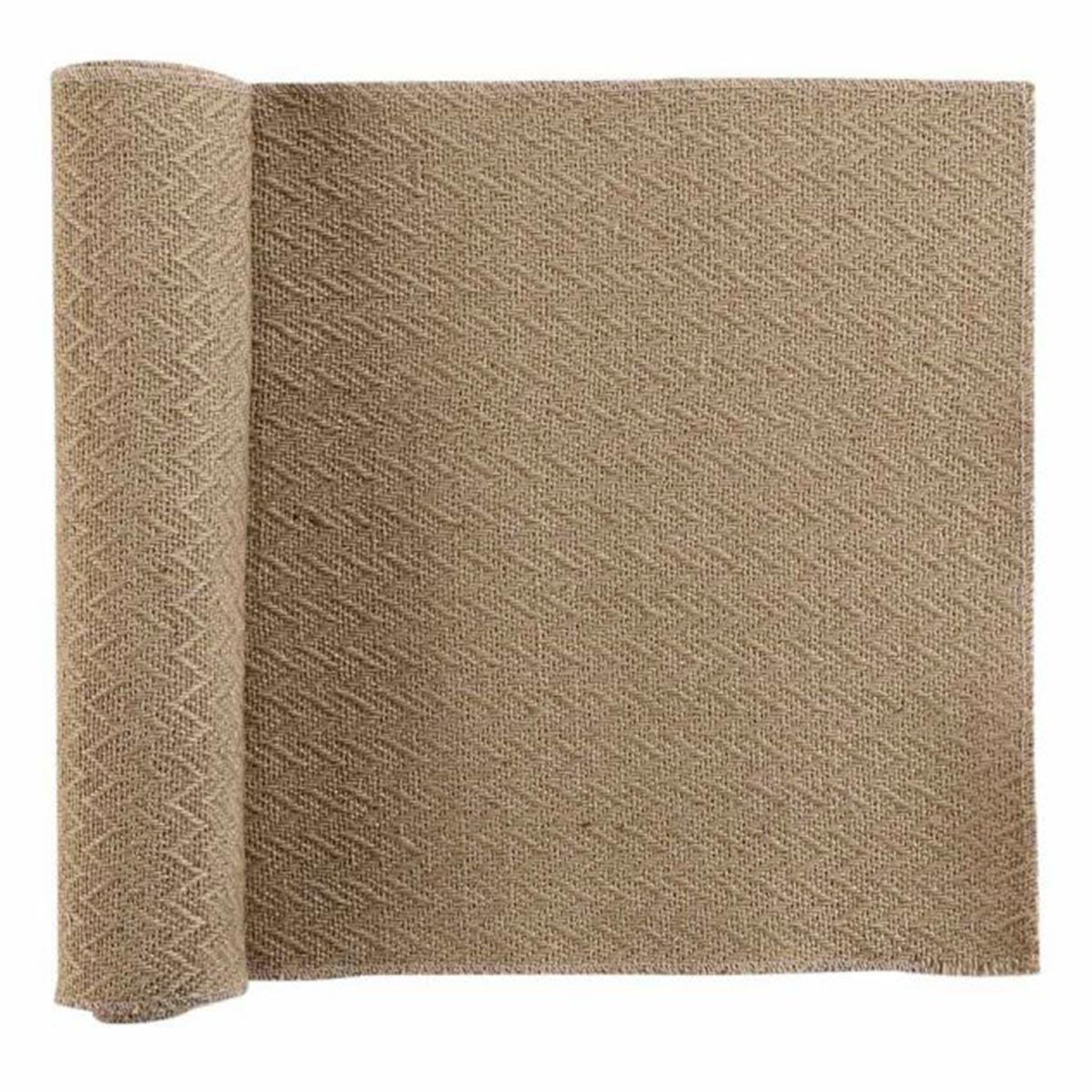 Voir la diapositive 1 : Douceur d'Intérieur Chemin de Table en Jute  Modalie  35x140cm Beige