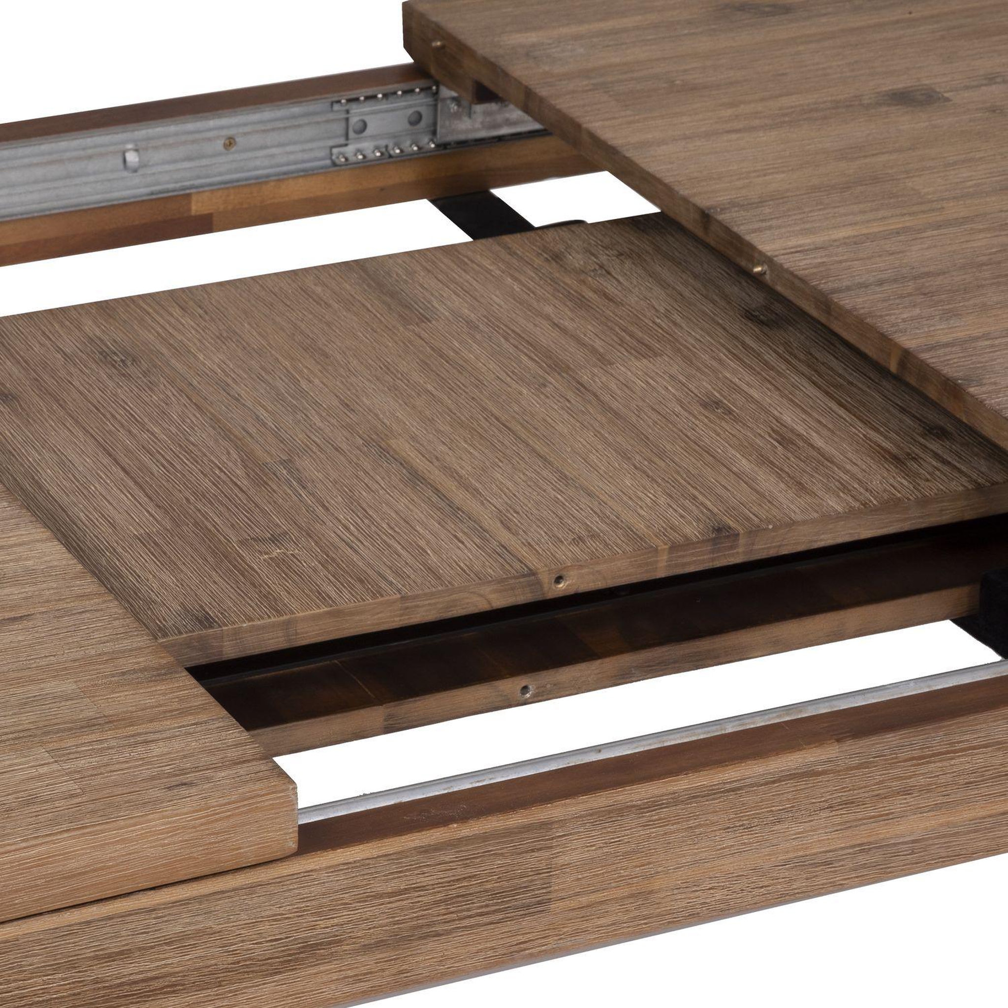 Voir la diapositive 4 : ATMOSPHERA Table à manger extensible sabor en bois pour 6 à 10 personnes - marron