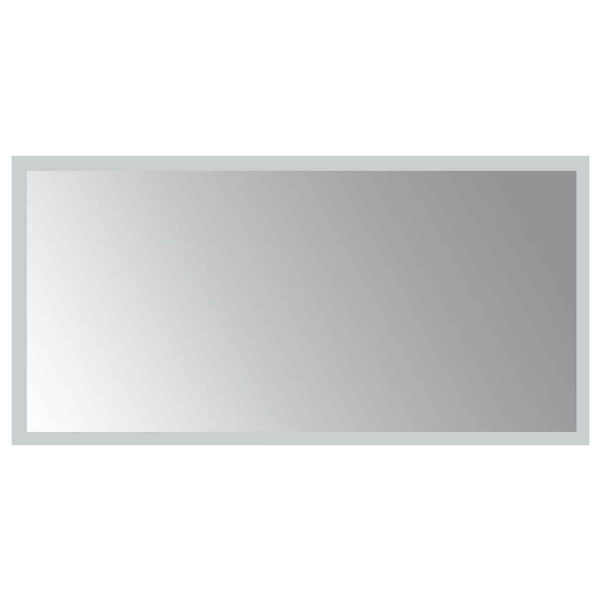VIDAXL Miroir de salle de bain a LED 30x60 cm