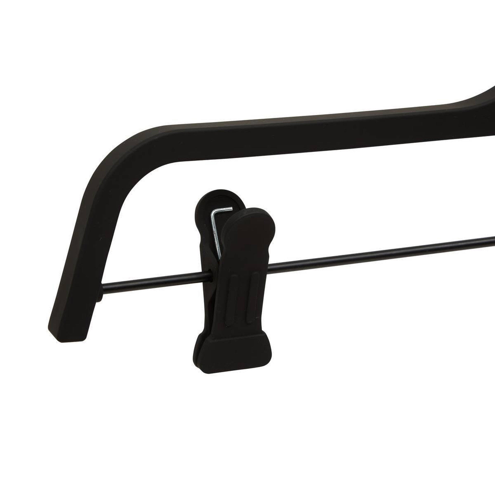 Voir la diapositive 4 : FIVE Lot de 2 Cintres à Pince  Hang'clip  37cm Noir