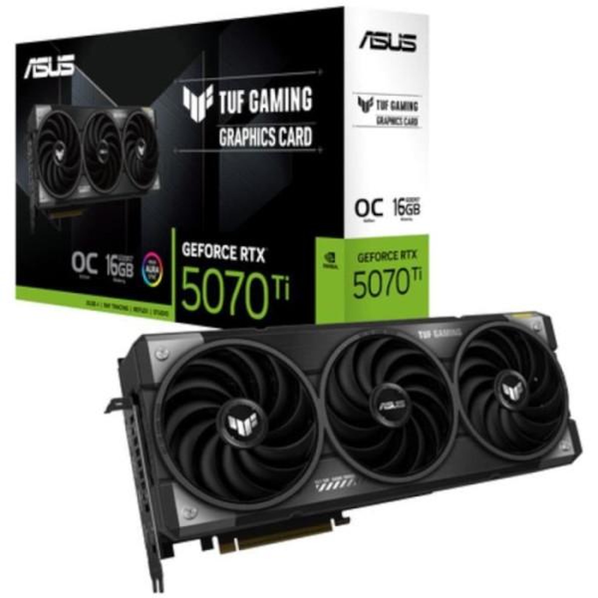 ASUS Carte graphique - ASUS - TUF-RTX5070TI-O16G-GAMING