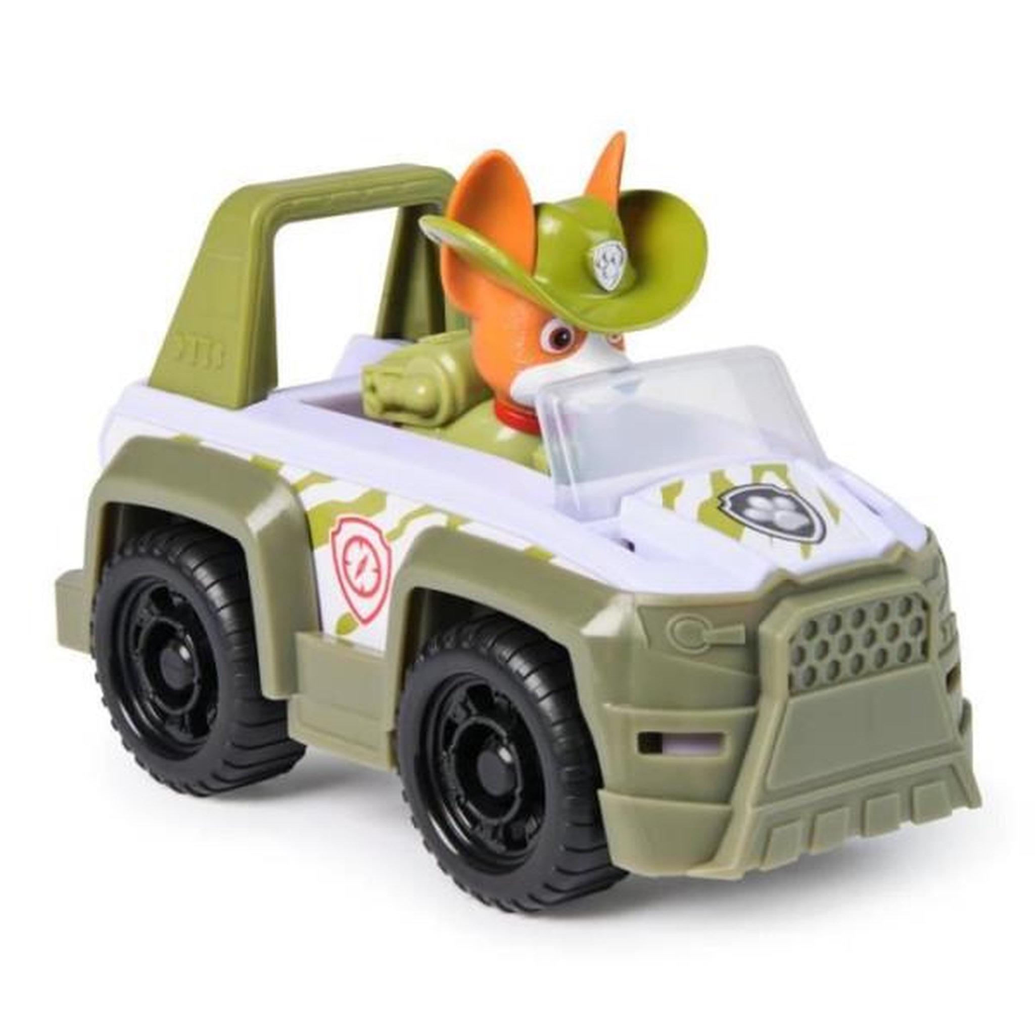 Voir la diapositive 2 : PAW PATROL Véhicule avec Figurine Tracker Paw Patrol Pat'Patrouille