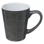 SECRET DE GOURMET Mug design ethnique Izima - 290 ml - Gris