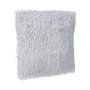 Voir la diapositive 1 : ATMOSPHERA Coussin fourrure poils longs Jae - L. 45 x l. 45 cm - Gris