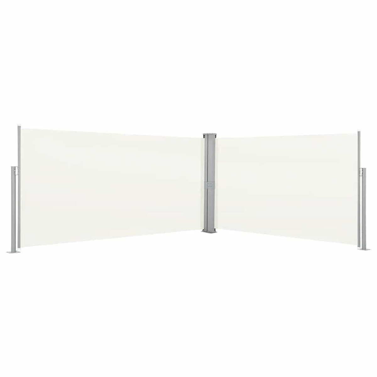 VIDAXL Auvent lateral retractable 160x600 cm Creme