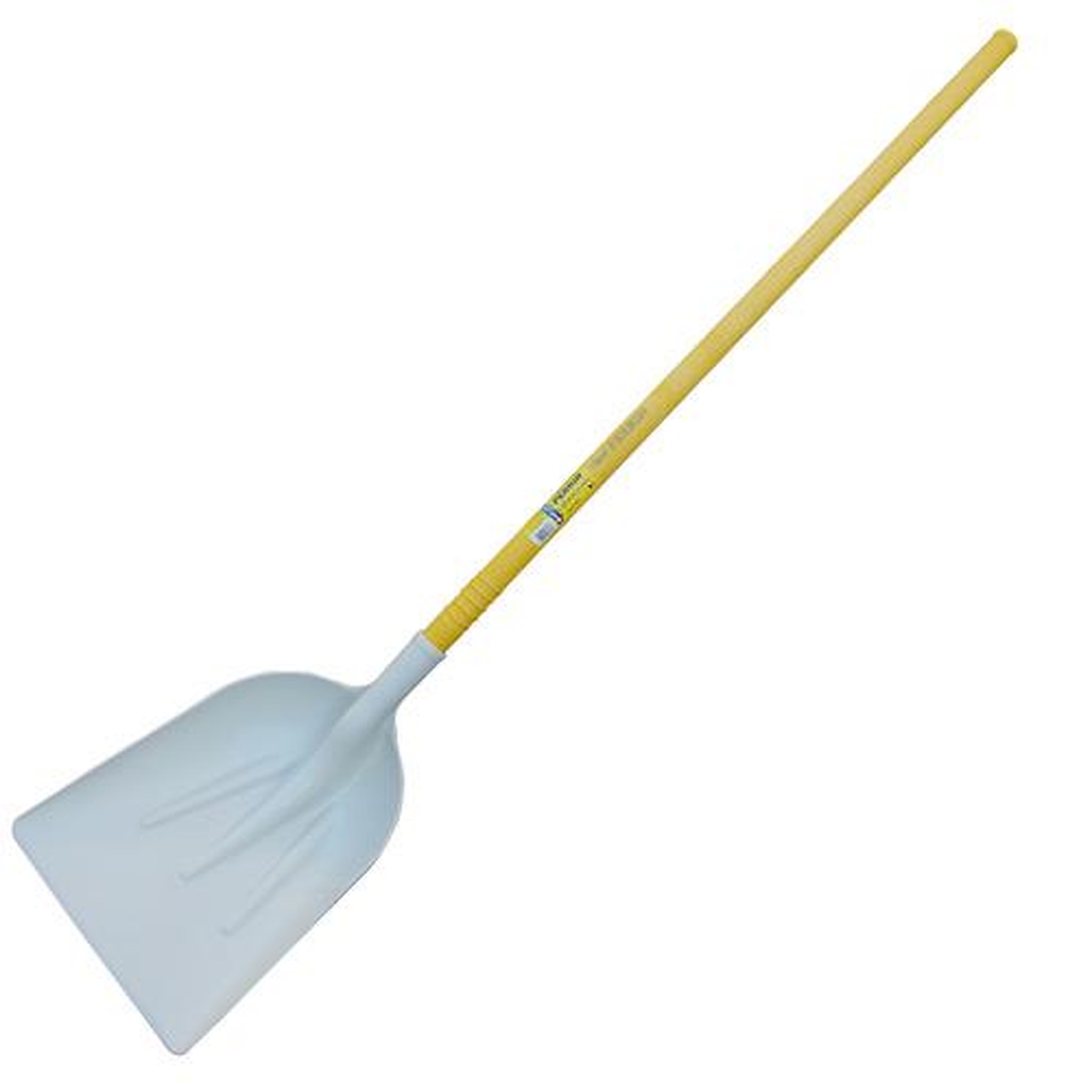 OUTILS PERRIN Pelle plastique blanche manche tube droit