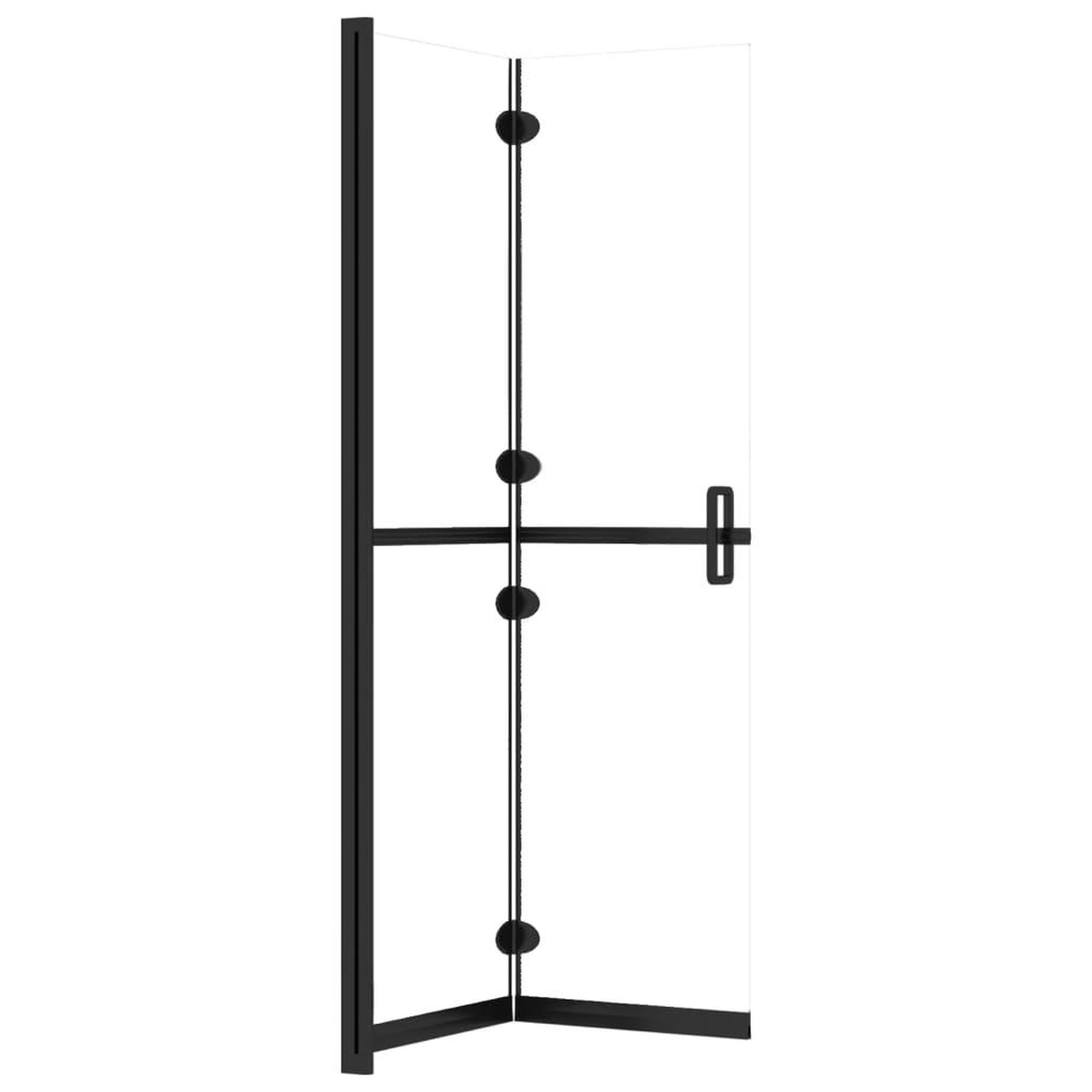 Voir la diapositive 5 : VIDAXL Paroi de douche pliable Verre ESG transparent 110x190 cm