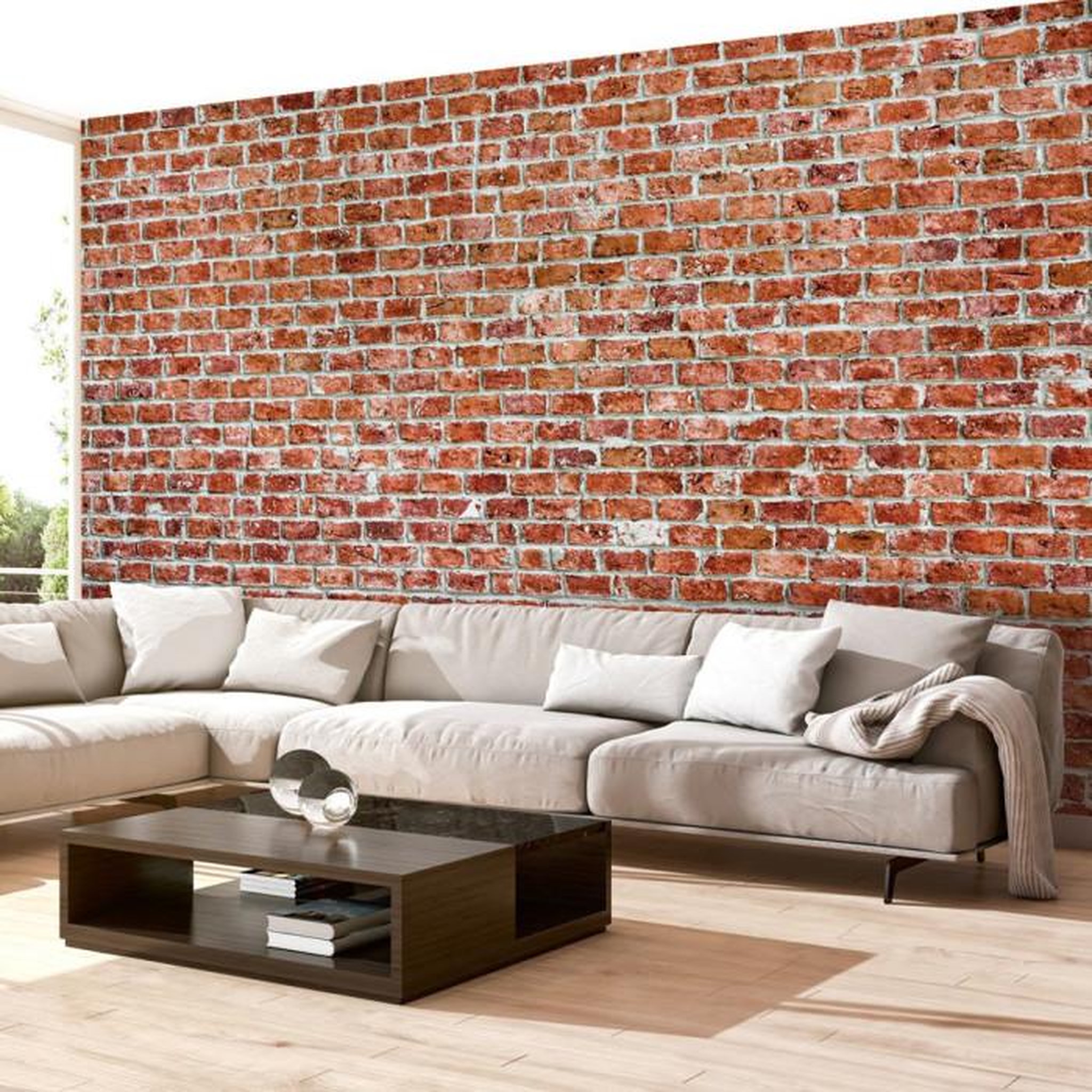 Paris Prix Papier Peint  Red Rock. Coloris disponibles : Multicolore