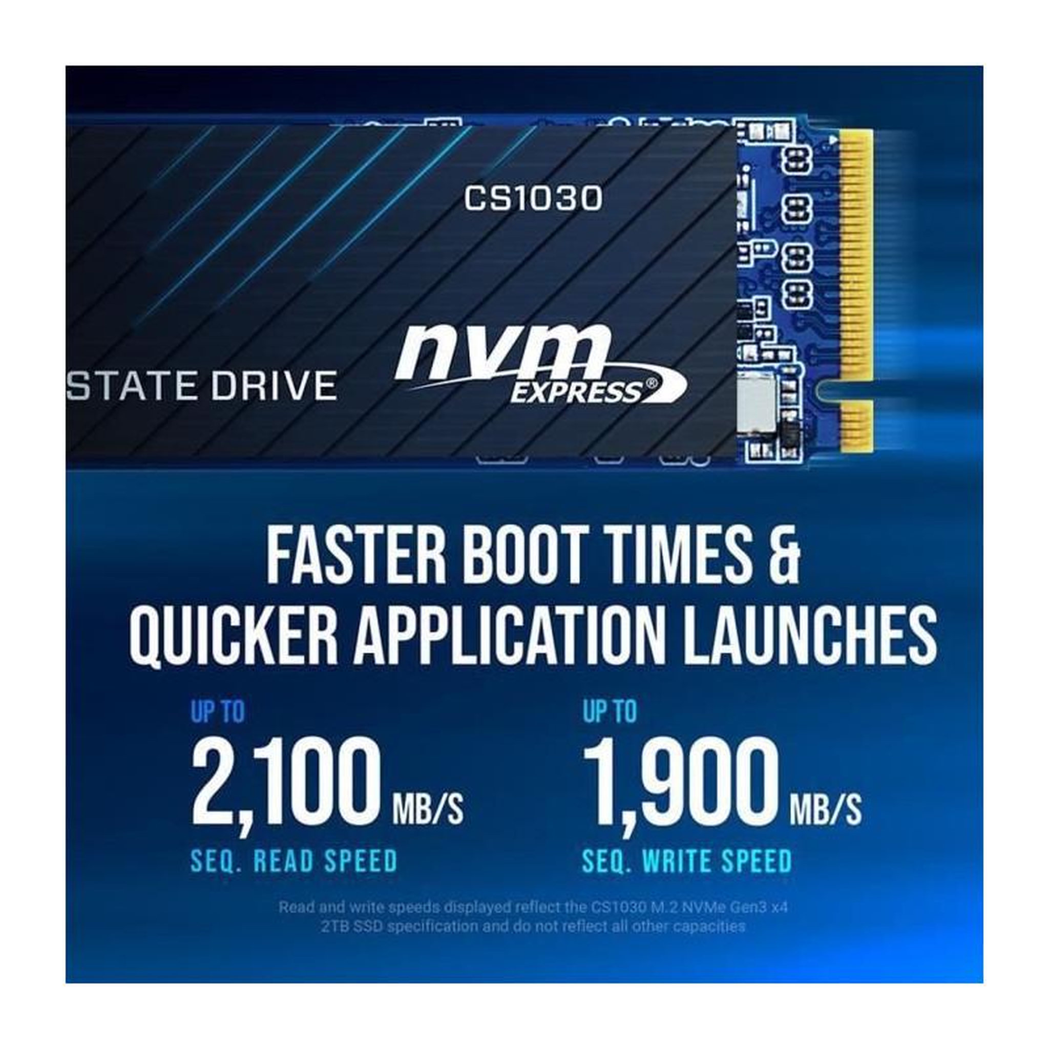 Voir la diapositive 3 : PNY PNY - CS1030 - SSD - 500 Go - M.2 2280 - M280CS1030-500-RB