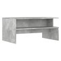 Voir la diapositive 6 : VIDAXL Table basse gris béton 90x55x42,5 cm bois d ingénierie