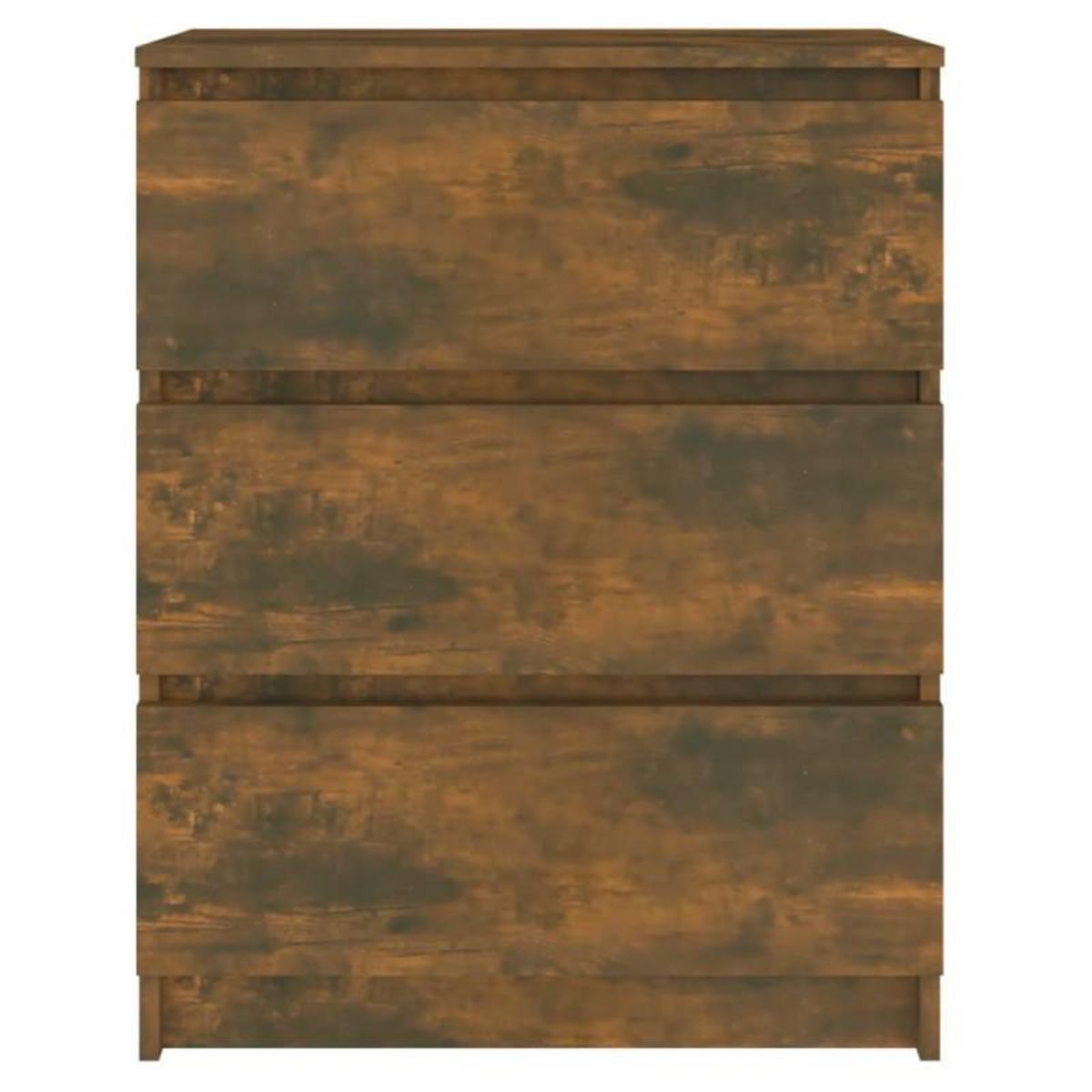 VIDAXL Buffet Chêne fumé 60x35x76 cm Bois d ingénierie