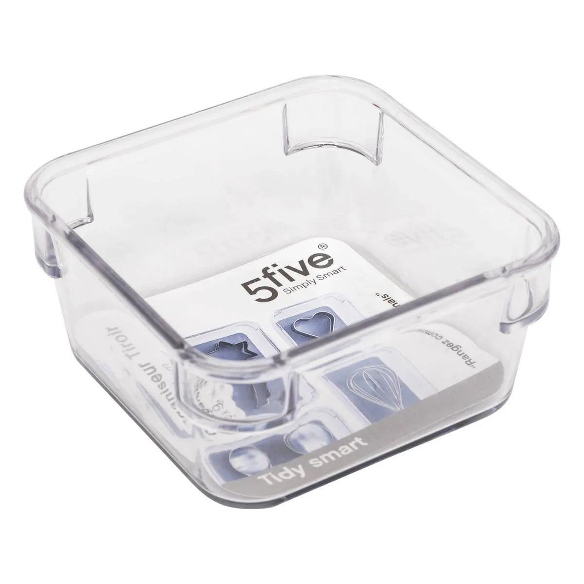 Voir la diapositive 3 : SECRET DE GOURMET Organisateur de tiroir  ted  9cm gris