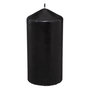 Voir la diapositive 1 : COMPTOIR DE LA BOUGIE Bougie Cylindrique  Hugo  14cm Noir