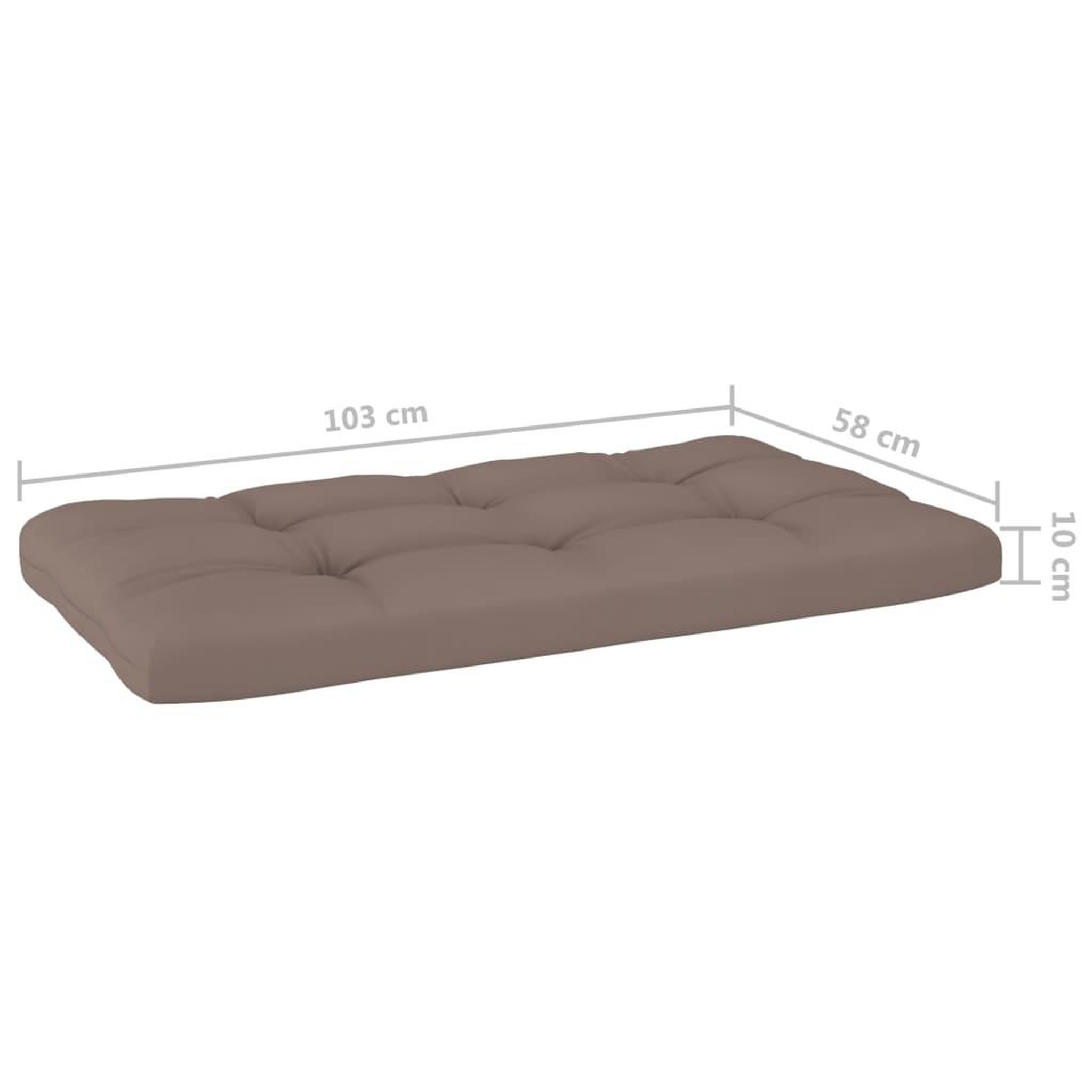 Voir la diapositive 5 : VIDAXL Canape d'angle palette de jardin Bois de pin impregne de blanc