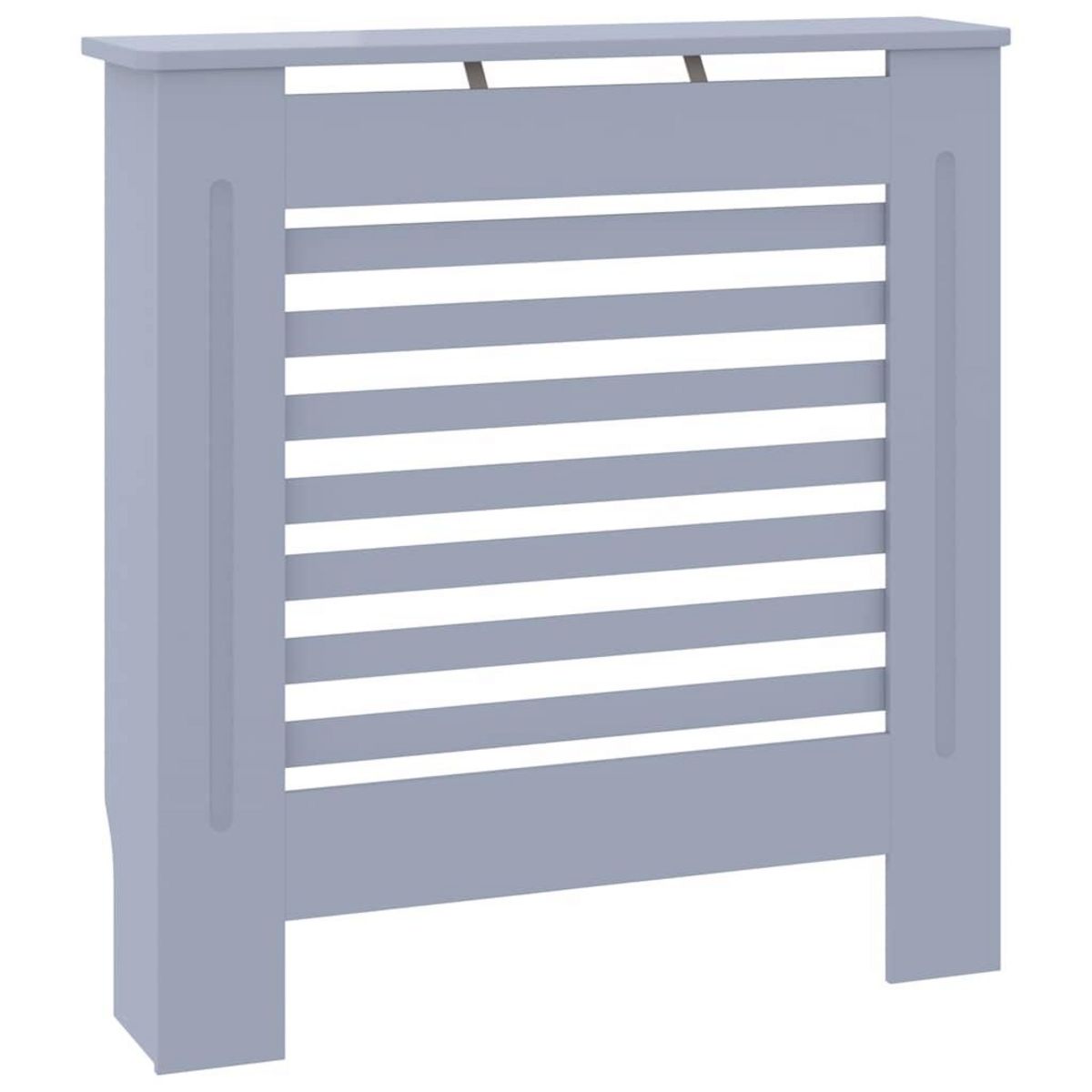 VIDAXL Cache-radiateur MDF Gris 78 cm