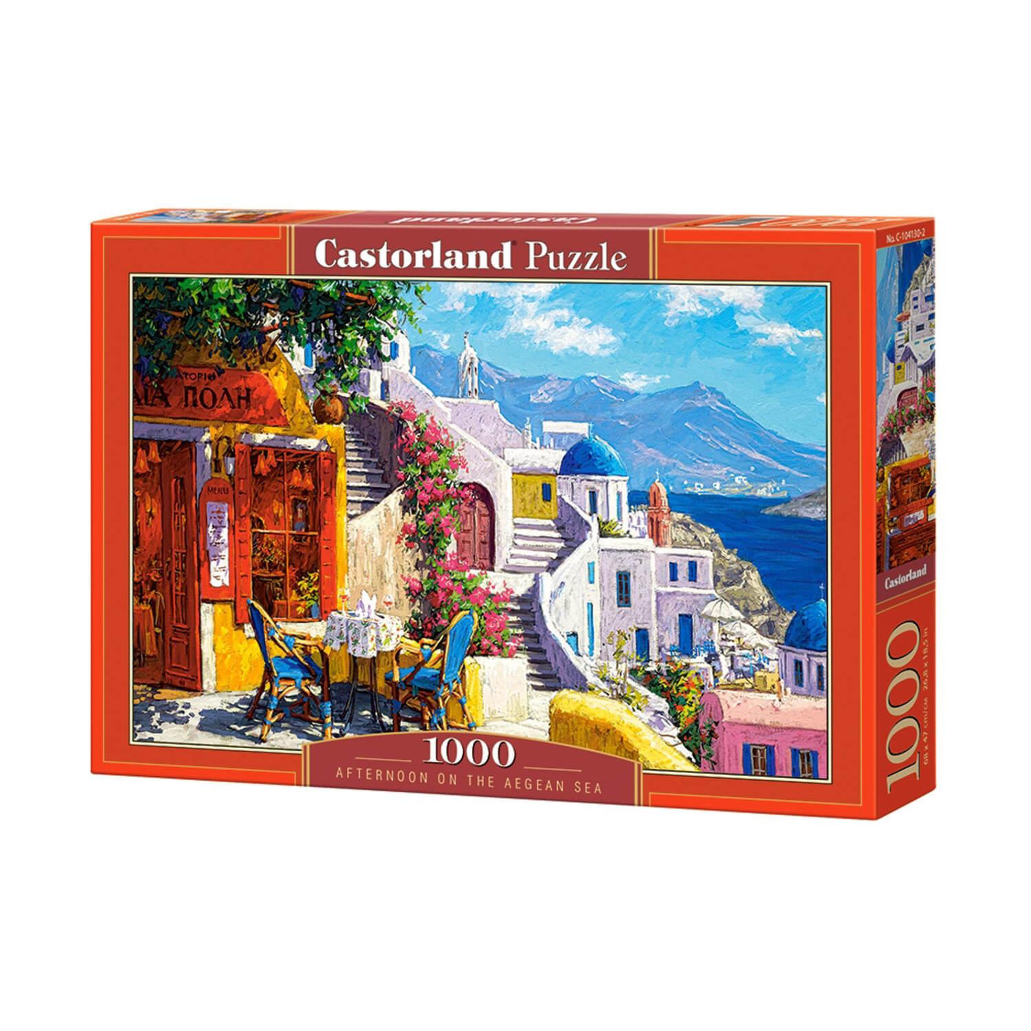Voir la diapositive 2 : Castorland Puzzle 1000 pièces : Après-midi au bord de la Mer Egée