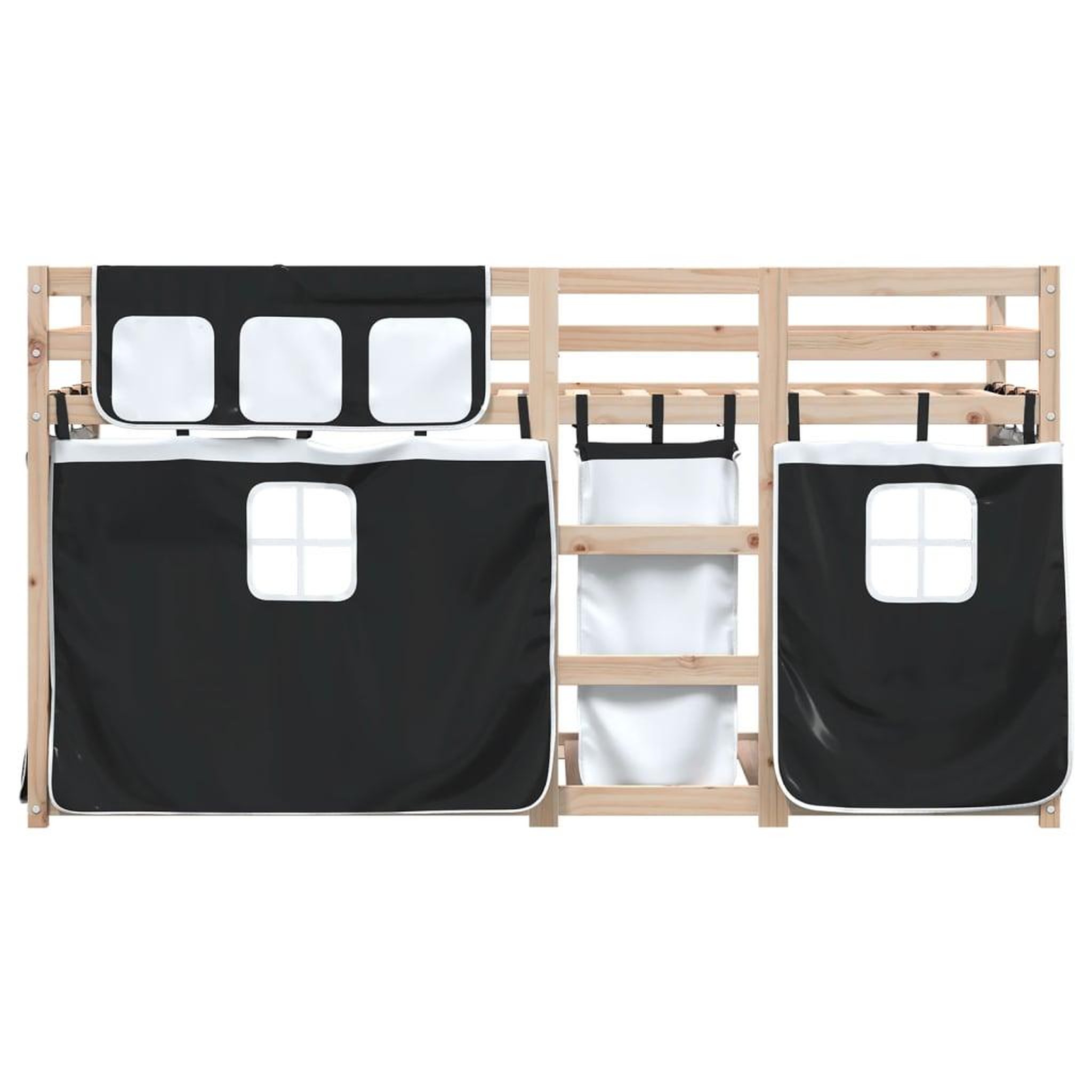 Voir la diapositive 4 : VIDAXL Lit superpose sans matelas 90x190 cm bois de pin massif
