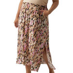 Vero Moda Jupe Longues Imprimé /Rose Femme Vero CURVE Moda Measy. Coloris disponibles : Beige