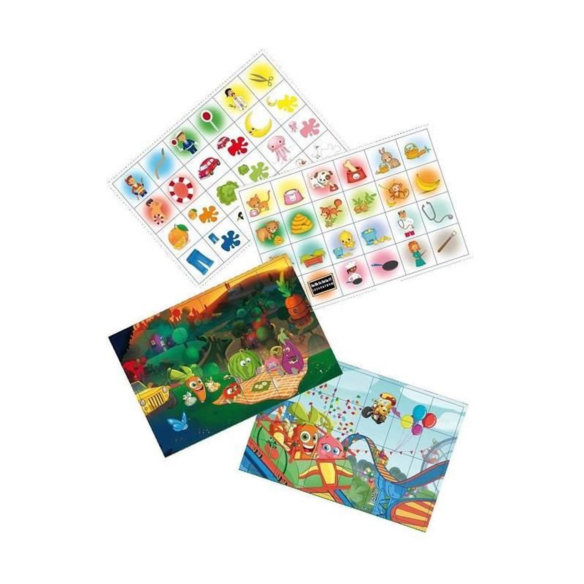 Voir la diapositive 3 : LISCIANI GIOCHI Pupitre éducatif Carotina - LISCIANI - 30 jeux pour apprendre en s'amusant