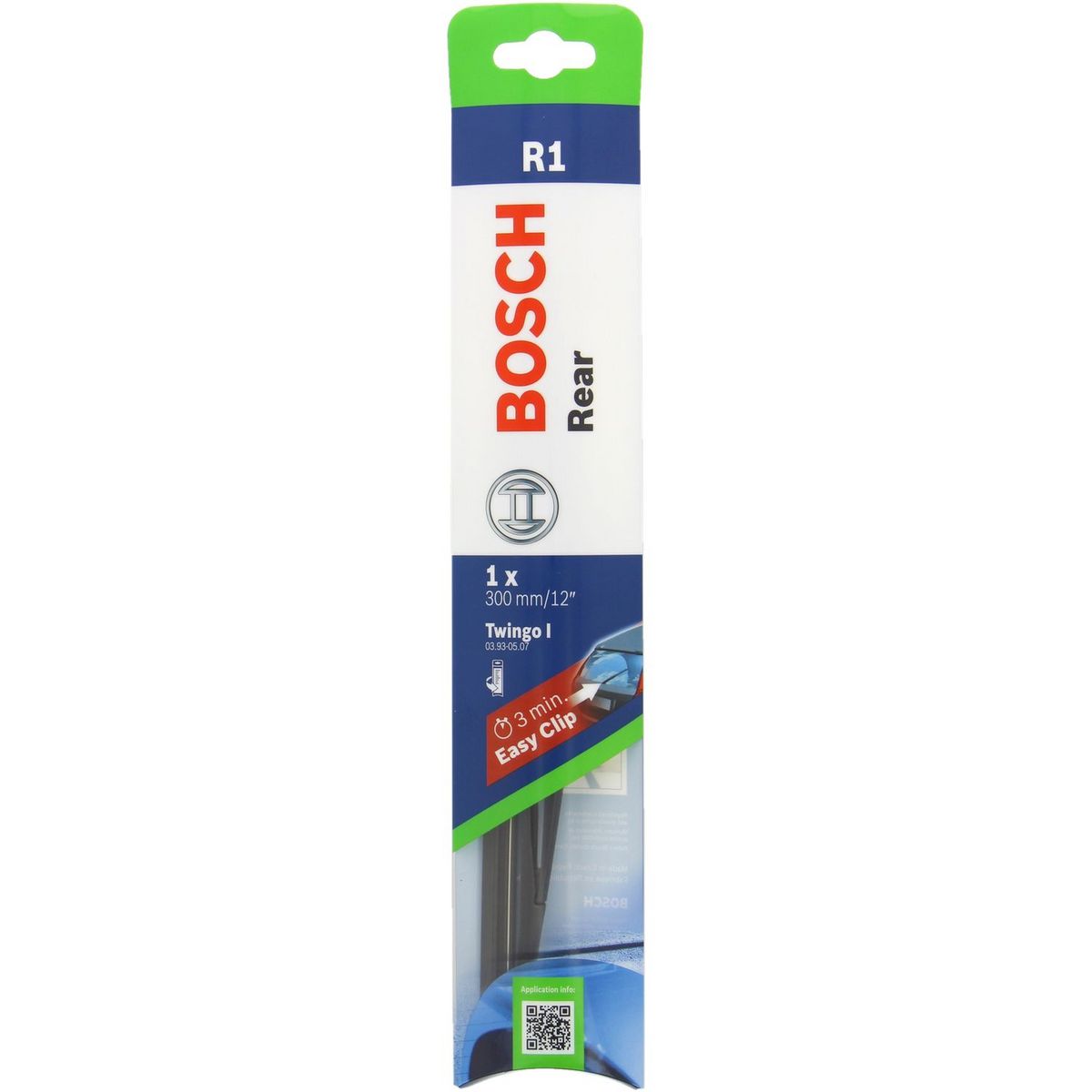 BOSCH Balai d'essuie-glace arrière BOSCH TWINGON°R1