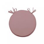 SOLEIL D'OCRE Dessus de chaise bistrot 40 cm ALIX rose, par Soleil d'ocre