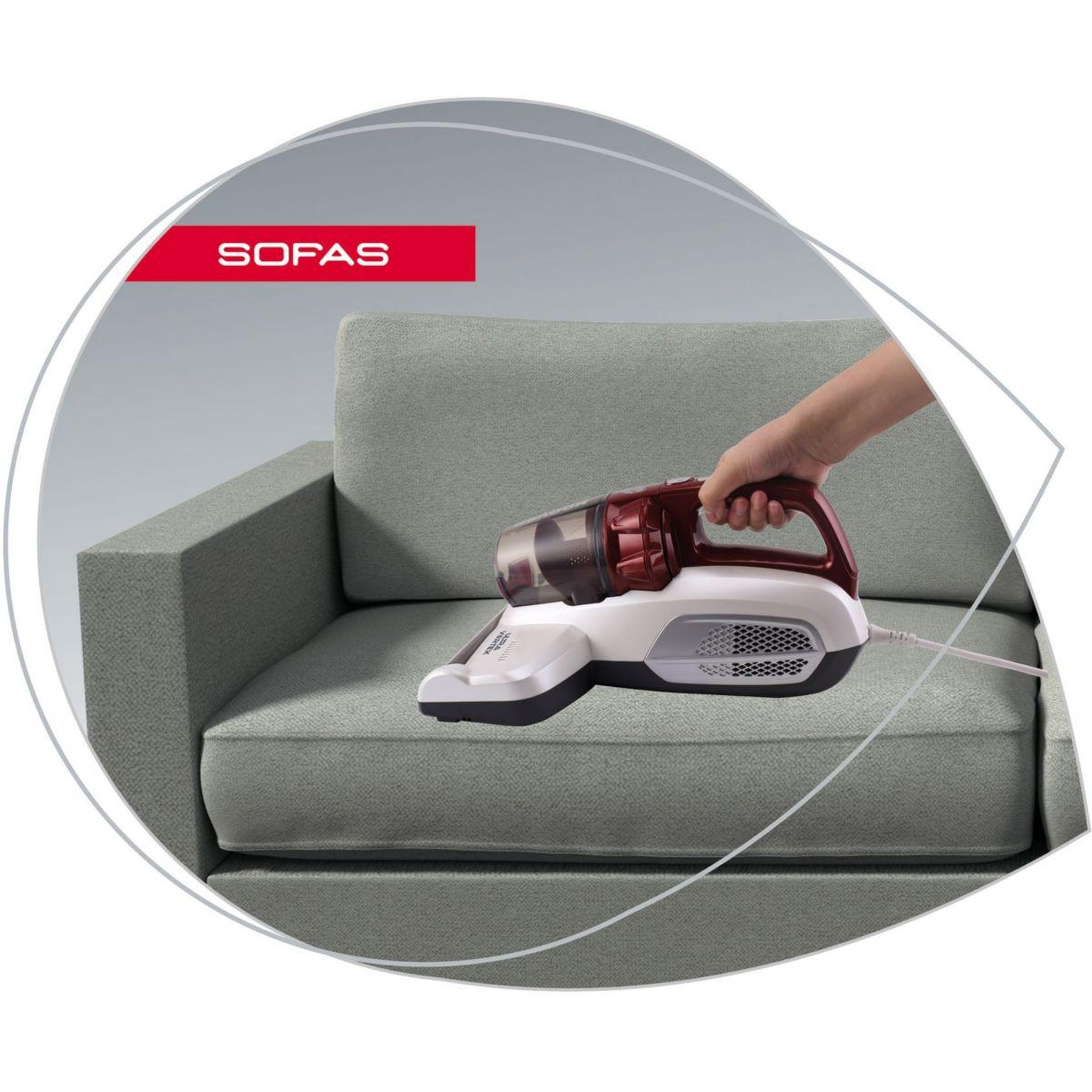 Voir la diapositive 4 : HOOVER Aspi Main MBC500UV Matelas