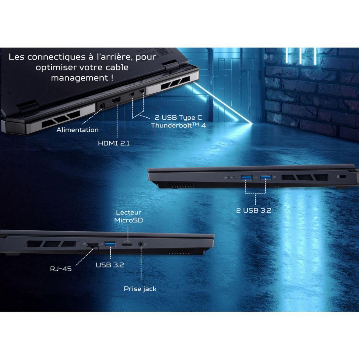 ACER PC Gamer Predator Helios Neo 18-71-7574 Sans OS