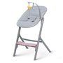 Voir la diapositive 3 : KINDERKRAFT Chaise haute 3 en 1 avec réglage de hauteur et transat
