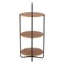 Voir la diapositive 3 : Paris Prix Étagère 3 Niveaux  Mia  100cm Naturel