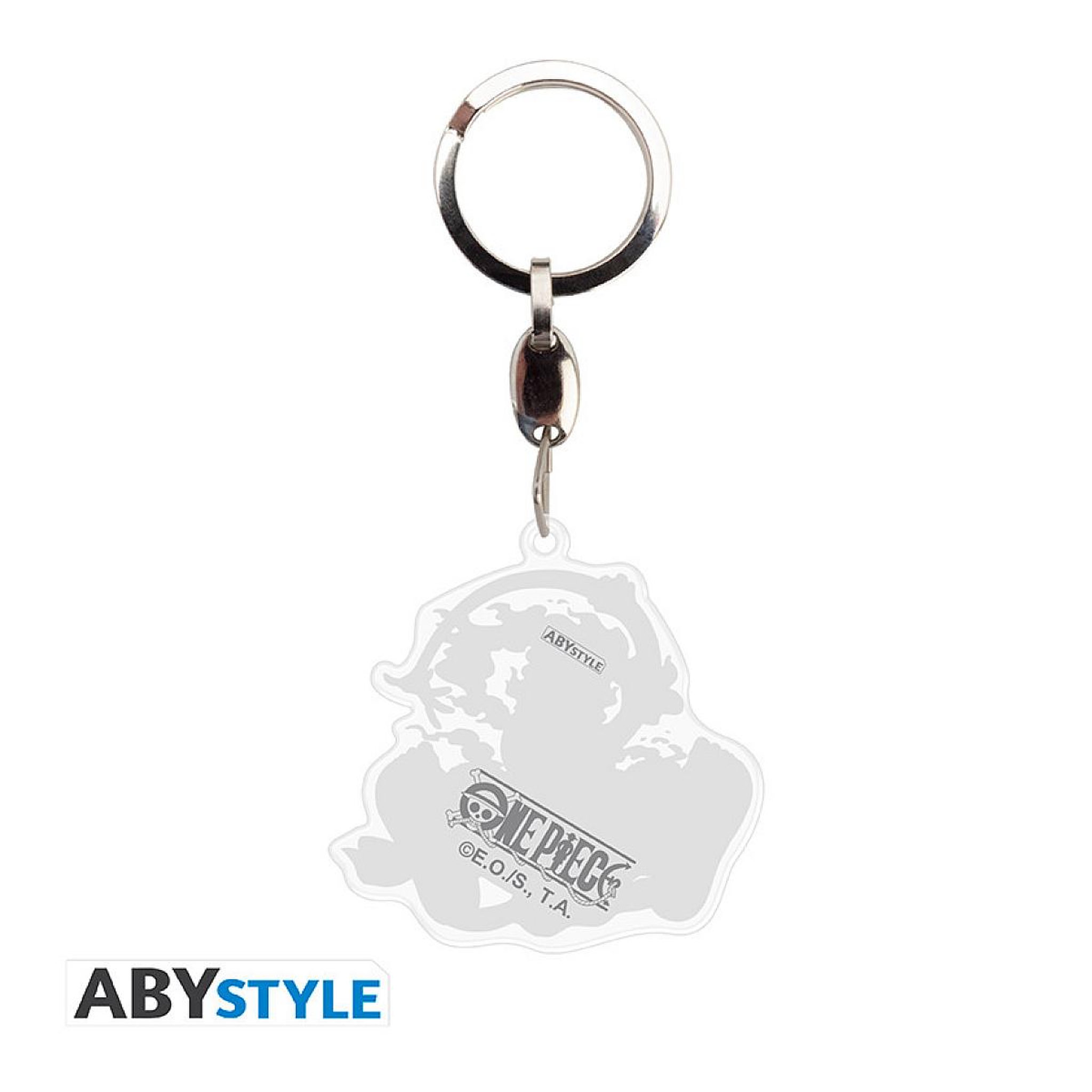 Voir la diapositive 3 : ABYstyle Porte-cles - One Piece - Luffa Gear 5th