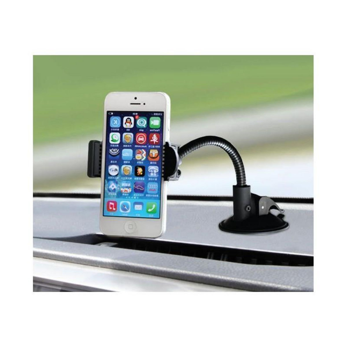 Akashi Support pare-brise et tableau de bord AKASHI ALTCARFLEXBLK