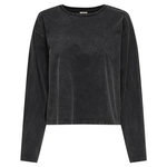 JACQUELINE DE YONG T Shirt Manches  ongues  Femme JDY Washed. Coloris disponibles : Noir