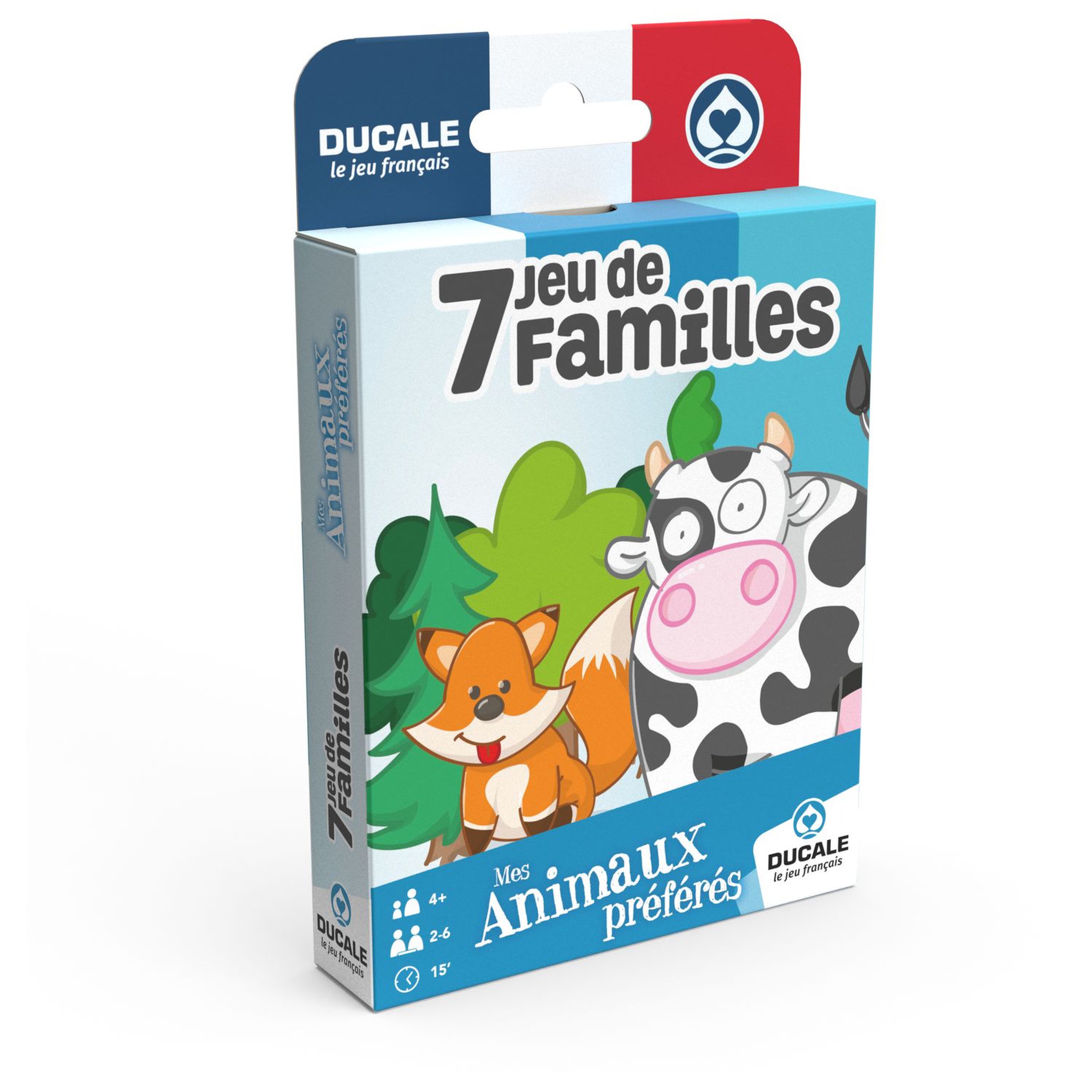 Voir la diapositive 2 : CARTAMUNDI Jeu de 7 familles Mes Animaux préférés 