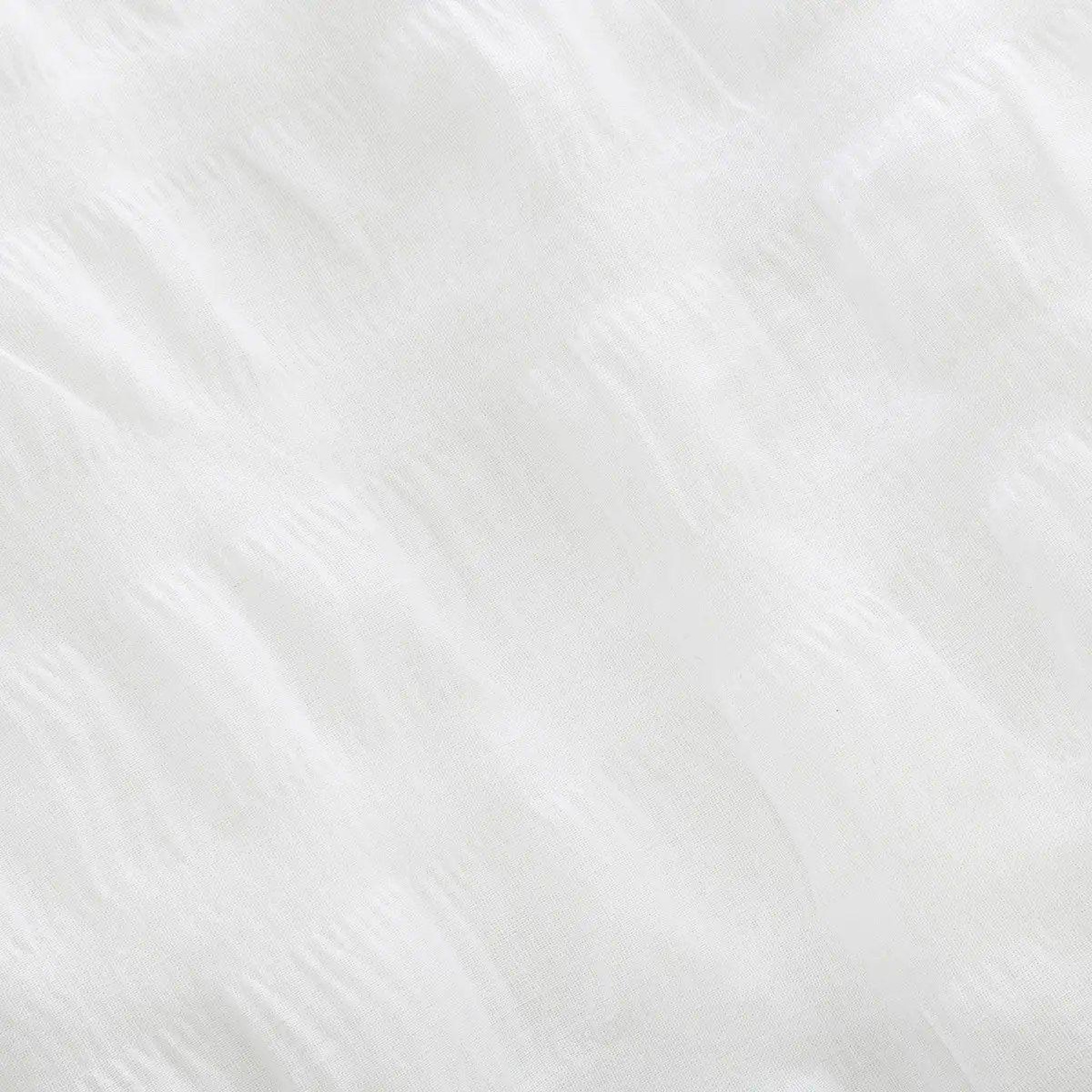Voir la diapositive 3 : ATMOSPHERA Parure de lit 3 pièces  seersucker  260x240cm blanc